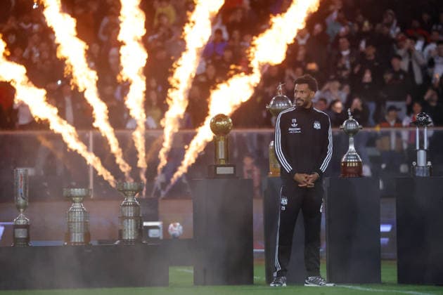 Futbol, Presentacion oficial de Vozinha El nuevo arquero de Colo Colo Josimar Jose Evora Dias, mas conocido como Vozinha, es presentado oficialmente frente a los hinchas en el Estadio Monumental. 05 08 2026 Jonnathan Oyarzun Photosport Football, Presentation of Vozinha The new goalkeeper of Colo Colo Josimar Jose Evora Dias, alias Vozinha, is presented officially in the Monumental Stadium. 05 08 2026 Jonnathan Oyarzun Photosport Presentacion de Vozinha en el Estadio Monumental 