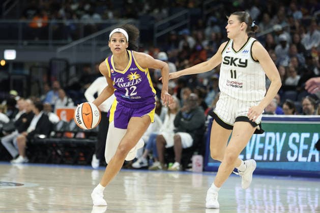 Basketball, WNBA, Chicago Sky v Los Angeles Sparks