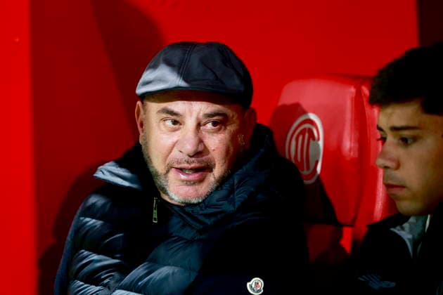 Leagues Cup: Toluca vs Seattle Sounders Antonio Mohamed, coach of Toluca, reacts during a Leagues Cup match between Toluca and Seattle Sounders FC at Estadio Nemesio Diez in Toluca, Mexico, 05 August 2026. Toluca Mexico  Copyright: xFelipexGutierrezx
