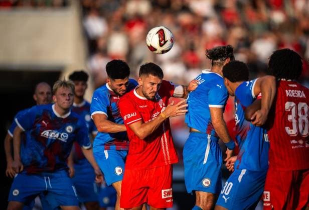 FUSSBALL REGIONALLIGA NORDOST - SAISON 2026-2027 - 3. SPIELTAG FC ROT WEISS ERFURT - SV TASMANIA BERLIN ** NUR FÜR REDAKTIONELLE ZWECKE ** EDITORIAL USE ONLY **<p>05 08 2026-Erfurt: Fussball Regionalliga Nordost 3. Spieltag Saison 2026-2027 Steigerwaldstadion FC Rot Weiss Erfurt - SV Tasmania Berlin im Foto: Sofiane Ikene 4 (FC Rot‘Weiß Erfurt) ( Deutschland Thueringen Erfurt Copyright: SaschaxFromm *** SOCCER REGIONAL LEAGUE NORTHEAST 2026–2027 SEASON, MATCHDAY 3: FC ROT WEISS ERFURT VS. SV TASMANIA BERLIN ** FOR EDITORIAL USE ONLY ** EDITORIAL USE ONLY ** p 05 08 2026 Erfurt Soccer Northeast Regional League Matchday 3, 2026–2027 Season, Steigerwaldstadion, FC Rot-Weiss Erfurt vs. SV Tasmania Berlin; photo by Sofiane Ikene 4 FC Rot’Weiss Erfurt Germany Thuringia Erfurt Copyright SaschaxFromm Copyright: SaschaxFromm doc871c5030bp2104ldet4e ,EDITORIAL USE ONLY
