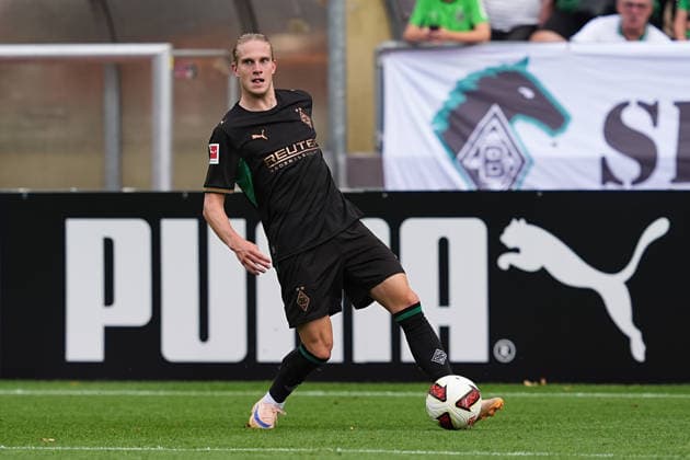05.08.2026, xydrx, Fußball, Testspiel, FC Rottach-Egern - Borussia Mönchengladbach, Saison 2026 2027, Stadion am Birkenmoos: David Herold (Borussia Moenchengladbach, 20) DFB regulations prohibit any use of photographs as image sequences and or quasi-video. *** August 5, 2026, xydrx, soccer, friendly match, FC Rottach Egern vs. Borussia Mönchengladbach, 2026–2027 season, Birkenmoos Stadium, David Herold, Borussia Mönchengladbach, 20 DFB regulations prohibit any use of photographs as image sequences and or quasi-video Copyright: HMBxMedia YannisxDreimann