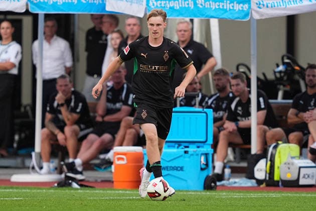 05.08.2026, xydrx, Fußball, Testspiel, FC Rottach-Egern - Borussia Mönchengladbach, Saison 2026 2027, Stadion am Birkenmoos: Edin Biber (Borussia Moenchengladbach, 24) DFB regulations prohibit any use of photographs as image sequences and or quasi-video. *** August 5, 2026, xydrx, soccer, friendly match, FC Rottach Egern vs. Borussia Mönchengladbach, 2026–2027 season, Birkenmoos Stadium, Edin Biber, Borussia Mönchengladbach, 24. DFB regulations prohibit any use of photographs as image sequences and or quasi-video Copyright: HMBxMedia YannisxDreimann