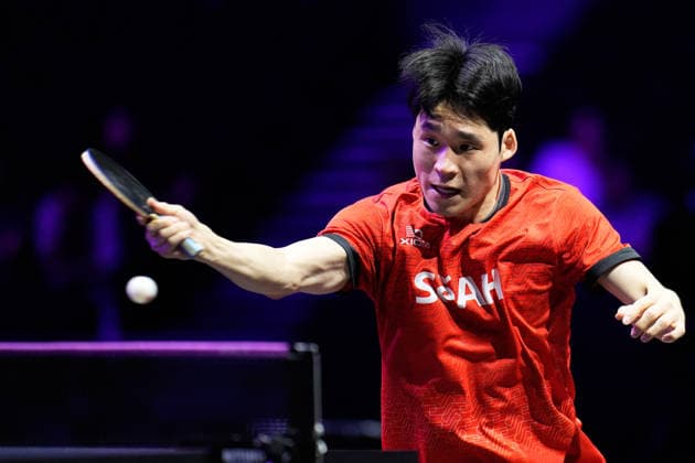 Jang Woojin (KOR), AUGUST 6, 2026 - Table tennis, Tischtennis : WTT Champions Yokohama 2026 Mens singles round of 32 at Yokohama BUNTAI, Kanagawa, Japan. Noxthirdxpartyxsales  aflo_340203508 KenxAsakurax