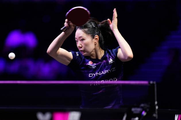 Lily Zhang (USA), AUGUST 6, 2026 - Table tennis, Tischtennis : WTT Champions Yokohama 2026 Womens singles round of 32 at Yokohama BUNTAI, Kanagawa, Japan. Noxthirdxpartyxsales  aflo_340203586 KenxAsakurax