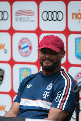August 6, 2026, Hong Kong, China: Vincent Kampany of FC Bayern Munich during Audi Football Summit 2026 FC Bayern Munich press conference, PK, Pressekonferenz at Kai Tak Stadium in Hong Kong on August 6, 2026. Audi Football Summit 2026 FC Bayern Munich Press Conference  - ZUMAn333 20260806_znp_n333_008 Copyright: xKaxLokxNgx