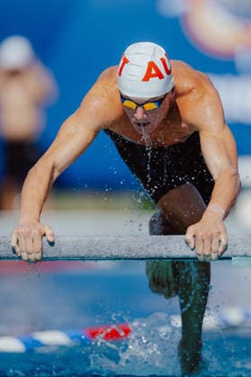 VARIOUS SPORTS - World Championship, WM, Weltmeisterschaft 2026 WIENER NEUSTADT,AUSTRIA,06.AUG.26 - VARIOUS SPORTS - CISM World Championship 2026, military pentathlon. Image shows Bjoern Unger (AUT).  GEPAxpictures xAlexanderxSolc