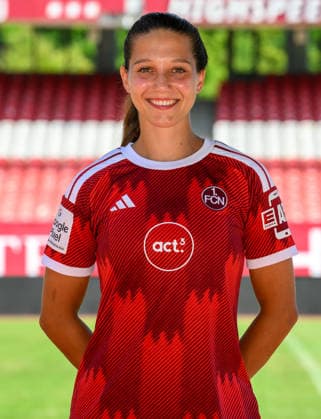 04.08.2026 - 1. FC Nürnberg FCN ( Club Clubfrauen ) - 1. Frauen Fussball Bundesliga BL - Saison 2026 2027 - Fototermin Porträttermin Vorstellung Präsentation Pressetermin - - xwoxzix - Einzelbild Einzelfoto Portrait Porträt Kopfbild - Laura Miller (9, 1. FC Nürnberg FCN ) *** August 4, 2026 1 FC Nuremberg FCN Club Women s Team 1 Women s Soccer Bundesliga (BL) 2026–2027 Season Photo Shoot Portrait Session Introduction Presentation Press Conference xwoxzix Single Image Individual Photo Portrait Headshot Laura Miller 9, 1 FC Nuremberg FCN