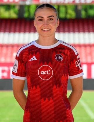 04.08.2026 - 1. FC Nürnberg FCN ( Club Clubfrauen ) - 1. Frauen Fussball Bundesliga BL - Saison 2026 2027 - Fototermin Porträttermin Vorstellung Präsentation Pressetermin - - xwoxzix - Einzelbild Einzelfoto Portrait Porträt Kopfbild - Lara Meroni (11, 1. FC Nürnberg FCN ) *** August 4, 2026 1 FC Nuremberg FCN Club Women s Team Women s Soccer Bundesliga (BL) 2026–2027 Season Photo Shoot Portrait Session Introduction Presentation Press Event xwoxzix Single Image Single Photo Portrait Headshot Lara Meroni 11, 1 FC Nuremberg FCN