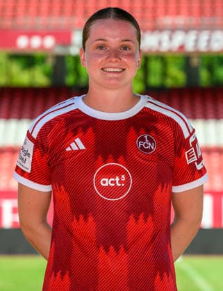 04.08.2026 - 1. FC Nürnberg FCN ( Club Clubfrauen ) - 1. Frauen Fussball Bundesliga BL - Saison 2026 2027 - Fototermin Porträttermin Vorstellung Präsentation Pressetermin - - xwoxzix - Einzelbild Einzelfoto Portrait Porträt Kopfbild - Jacqueline Baumgärtel Baumgaertel (20, 1. FC Nürnberg FCN ) *** August 4, 2026 1 FC Nuremberg FCN Club Women s Team Women s Soccer Bundesliga (BL) 2026–2027 Season Photo Shoot Portrait Session Introduction Presentation Press Event xwoxzix Single Image Individual Photo Portrait Headshot Jacqueline Baumgärtel Baumgaertel 20, 1 FC Nuremberg FCN