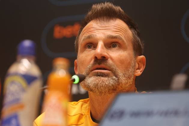 Club Brugge Club Brugge 06 08 2026 Coach Ivan Leko pictured during the press conference, PK, Pressekonferenz ( Picture by Gianni Barbieux Photo News ). Brugge Belgium  Copyright: xGiannixBarbieuxx