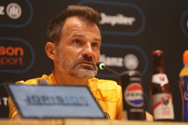Club Brugge Club Brugge 06 08 2026 Coach Ivan Leko pictured during the press conference, PK, Pressekonferenz ( Picture by Gianni Barbieux Photo News ). Brugge Belgium  Copyright: xGiannixBarbieuxx
