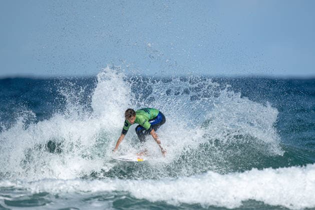 Surfing, Boardmasters 2026, World Surf League Lukas Skinner (Great Britain) during the Boardmasters 2026 surfing championships at Fistral Beach, Newquay, UK on 6 August 2026. Newquay Fistral Beach Hampshire UK Editorial use only , Copyright: xStevexBaileyx PSI-24643-0031