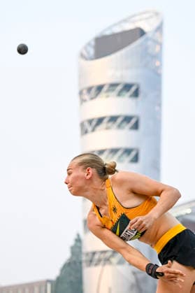 World Athletics U20 Championships Oregon 2026 EUGENE, UNITED STATES OF AMERICA - AUGUST 6, 2026 : Elenor Servatius (GER) competing during the World Athletics U20 Championships Oregon 2026 at Hayward Field on August 6, 2026 in Eugene, United States Of America. *** World Athletics U20 Championships, Oregon 2026 EUGENE, UNITED STATES OF AMERICA AUGUST 6, 2026 Elenor Servatius (GER) competing during the World Athletics U20 Championships Oregon 2026 at Hayward Field on August 6, 2026, in Eugene, United States of America Copyright: xBEAUTIFULxSPORTS DecaxText&Bildx