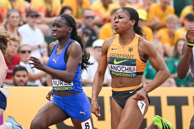 World Athletics U20 Championships Oregon 2026 EUGENE, UNITED STATES OF AMERICA - AUGUST 6, 2026 : Lena Anochili (GER) competing during the World Athletics U20 Championships Oregon 2026 at Hayward Field on August 6, 2026 in Eugene, United States Of America. *** World Athletics U20 Championships, Oregon 2026 EUGENE, UNITED STATES OF AMERICA AUGUST 6, 2026 Lena Anochili (GER) competing during the World Athletics U20 Championships Oregon 2026 at Hayward Field on August 6, 2026, in Eugene, United States of America Copyright: xBEAUTIFULxSPORTS DecaxText&Bildx