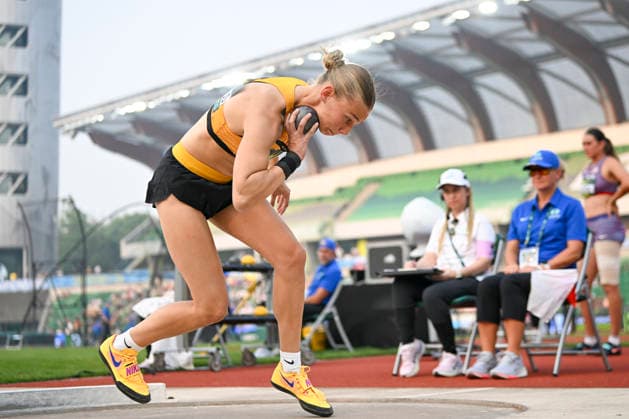 World Athletics U20 Championships Oregon 2026 EUGENE, UNITED STATES OF AMERICA - AUGUST 6, 2026 : Elenor Servatius (GER) competing during the World Athletics U20 Championships Oregon 2026 at Hayward Field on August 6, 2026 in Eugene, United States Of America. *** World Athletics U20 Championships, Oregon 2026 EUGENE, UNITED STATES OF AMERICA AUGUST 6, 2026 Elenor Servatius (GER) competing during the World Athletics U20 Championships Oregon 2026 at Hayward Field on August 6, 2026, in Eugene, United States of America Copyright: xBEAUTIFULxSPORTS DecaxText&Bildx