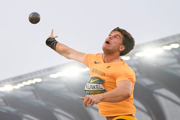 World Athletics U20 Championships Oregon 2026 EUGENE, UNITED STATES OF AMERICA - AUGUST 6, 2026 : Simon Kunkel (GER) competing during the World Athletics U20 Championships Oregon 2026 at Hayward Field on August 6, 2026 in Eugene, United States Of America. *** World Athletics U20 Championships, Oregon 2026, EUGENE, UNITED STATES OF AMERICA AUGUST 6, 2026 Simon Kunkel (GER) competing during the World Athletics U20 Championships Oregon 2026 at Hayward Field on August 6, 2026, in Eugene, United States of America Copyright: xBEAUTIFULxSPORTS DecaxText&Bildx