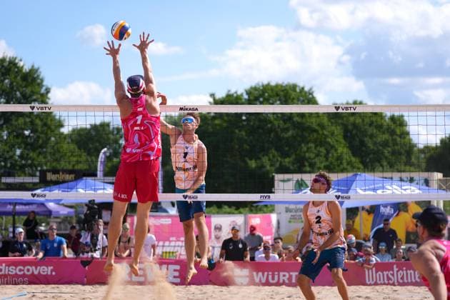 Beach volleyball, Beach Pro Tour in Hamburg