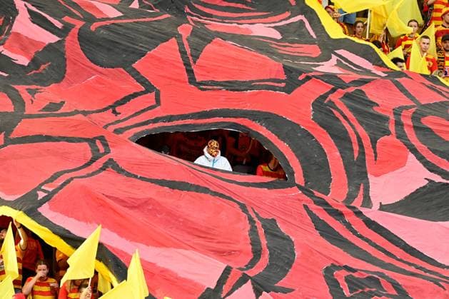 Jagiellonia Bialystok fans. Jagiellonia Bialystok v Rangers, UEFA Europa League, 3rd Qualifying Round, Football, Chorten Arena, Biaystok, Poland - 06 Aug 2026Bialystok Chorten Arena Scotland Portugal  Copyright: xAdamxNurkiewicz Shutterstockx 17050170j
