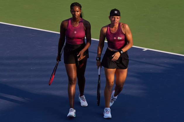 Warszawa 06.08.2026. Tennis. WTA, Tennis Damen 125 Warsaw T-Mobile Polish Open, day 5, Warsaw, Poland --- Tenis. Turniej WTA 125 Warsaw T-Mobile Polish Open, dzien 5, Warszawa Persons shown : Alana Smith (USA), Weronika Falkowska (POL) Fot. Dominika Chmura Arena Akcji NEWSPIX.PL --- newspix.pl 
