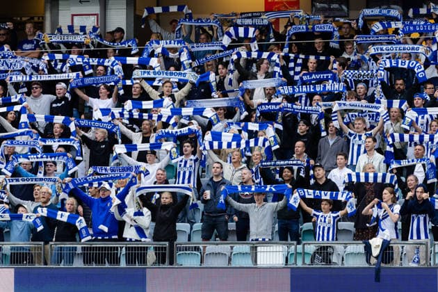 260806 Spectators in the stands during the UEFA Conference League qualification match between IFK Göteborg and Gent on August 6, 2026 in Göteborg. Photo: Michael Erichsen BILDBYRAN COP 89 MI1007 bbeng conference league football fotball fotboll gent ifk göteborg kval qualification qualifying round soccer uefa conference league publik *** August 6, 2026: Spectators in the stands during the UEFA Conference League qualifying match between IFK Göteborg and Gent on August 6, 2026 in Gothenburg. Photo by Michael Erichsen, BILDBYRAN COP 89 MI1007 bbeng conference league football soccer gent ifk göteborg qual qualification qualifying round uefa conference league audience  Copyright: MICHAELxERICHSEN BB260806MI021