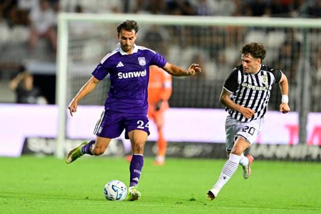 Football, Europa League qualifiers, PAOK v RSC Anderlecht