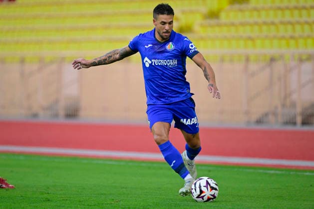 FOOTBALL : AS Monaco VS Getafe CF - 06 08 2026 Kiko Femenia (Getafe CF) - Pre-season friendly between AS Monaco and Getafe CF on August 6, 2026 at the Louis II Stadium in Monaco. MonacoMonaco  Copyright: xWilliamxCannarellax