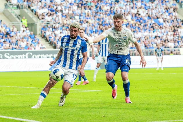 Football, Europa League qualifiers, Lech Poznań v Ki Klaksvik