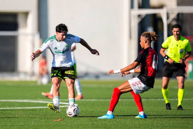August 6, 2026, Gibraltar, Gibraltar, England: Andreas of AC Omonia Nicosia in action during the third qualifying round UEFA Europa League Leg One football match played between Lincoln Red Imps FC and AC Omonia Nicosia at Europa Point stadium on August 6, 2026, in Gibraltar, England Gibraltar England - ZUMAa181 20260806_zaa_a181_048 Copyright: xJoaquinxCorcherox