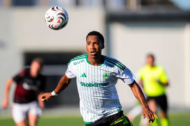 August 6, 2026, Gibraltar, Gibraltar, England: Mihlali Mayambela of AC Omonia Nicosia looks on during the third qualifying round UEFA Europa League Leg One football match played between Lincoln Red Imps FC and AC Omonia Nicosia at Europa Point stadium on August 6, 2026, in Gibraltar, England Gibraltar England - ZUMAa181 20260806_zaa_a181_052 Copyright: xJoaquinxCorcherox