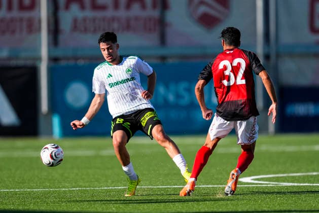 August 6, 2026, Gibraltar, Gibraltar, England: Andreas Christou of AC Omonia Nicosia in action during the third qualifying round UEFA Europa League Leg One football match played between Lincoln Red Imps FC and AC Omonia Nicosia at Europa Point stadium on August 6, 2026, in Gibraltar, England Lincoln Red Imps FC V AC Omonia Nicosia - UEFA Europa League  - ZUMAa181 20260806_zaa_a181_060 Copyright: xJoaquinxCorcherox