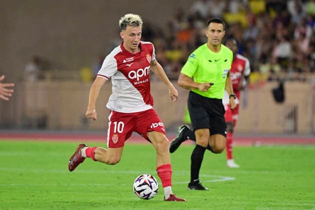 FOOTBALL : AS Monaco VS Getafe CF - 06 08 2026 Aleksandr Golovin (ASM) - Pre-season friendly between AS Monaco and Getafe CF on August 6, 2026 at the Louis II Stadium in Monaco. MonacoMonaco  Copyright: xWilliamxCannarellax