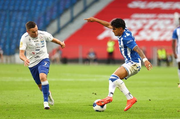 POZNAN 06.08.2026 I MECZ III RUNDA ELIMINACYJNA LIGA EUROPY SEZON 2026 27: LECH POZNAN - KI KLAKSVIK --- UEFA EUROPA LEAGUE THIRD QUALIFYING ROUND MATCH FIRST LEG SEASON 2026 27: LECH POZNAN - KI KLAKSVIK NZ ARNI FREDERIKSBERG LUIS PALMA FOT. PATRYK PINDRAL 400MM.PL NEWSPIX.PL --- newspix.pl 