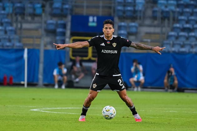 LUBLIN 06.08.2026 MECZ III RUNDA ELIMINACYJNA LIGA KONFERENCJI SEZON 2026 2027: DYNAMO KIJOW - QARABAG AGDAM --- UEFA CONFERENCE LEAGUE THIRD QUALIFYING ROUND FIRST MATCH: FC DYNAMO KYIV - QARABAG AGDAM MATHEUS SILVA FOT. MICHAL TRZPIS 400MM.PL NEWSPIX.PL --- newspix.pl 
