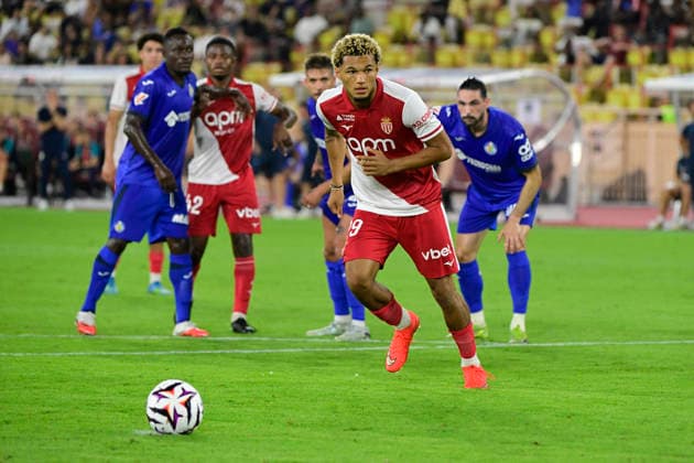 FOOTBALL : AS Monaco VS Getafe CF - 06 08 2026 Paris Brunner (ASM) - Pre-season friendly between AS Monaco and Getafe CF on August 6, 2026 at the Louis II Stadium in Monaco. MonacoMonaco  Copyright: xWilliamxCannarellax