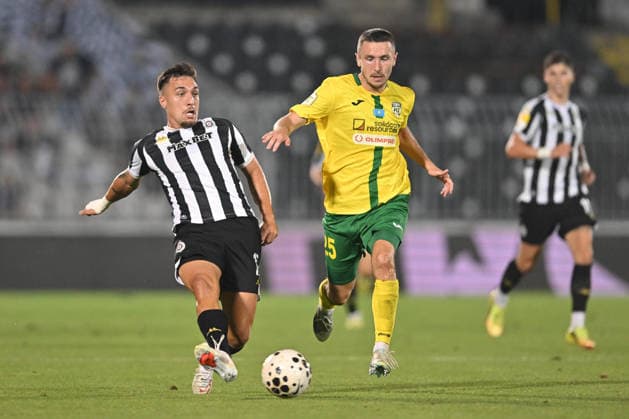 PARTIZAN vs TOBOL MILAN ALEKSIC vs ANTONIO BORSIC football Partizan vs Tobol UEFA Conference league qualification match at Partizan stadium, Belgrade 06.08.2026 Foto: FOOTBALL, QUALIFICATION, UEFA CONFERENCE LEAGUE, PARTIZAN, TOBOL Belgrade Partizan stadium Serbia Copyright: xMarkoxMetlas xMNxPressx