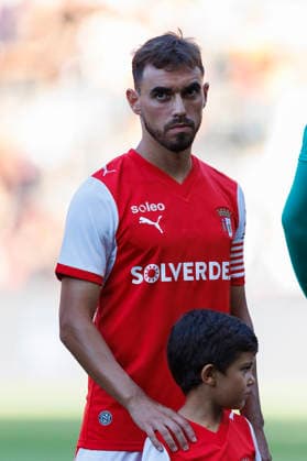 BRAGA, PORTUGAL - AUGUST 06: Ricardo Horta of SC Braga getting into the field prior to the UEFA Conference League 2026 27 Qualifying Round Semi-Final match between SC Braga and FK Dinamo Minsk at Estadio Municipal de Braga on August 06, 2026 in Braga, Portugal. (Photo by Diego Maranhao Eurasia Images) Braga Estadio Municipal de Braga Portugal *** BRAGA, PORTUGAL, AUGUST 6 Ricardo Horta of SC Braga takes the field prior to the UEFA Conference League 2026-27 Qualifying Round Semifinal match between SC Braga and FK Dinamo Minsk at Estadio Municipal de Braga on August 6, 2026 in Braga, Portugal. Photo by Diego Maranhao, Eurasia Sport Images. Braga, Estadio Municipal de Braga, Portugal Copyright: x x2026xEurasiaxSportxImagesx jp-en-EuSpIm-PED_DIE_Braga_Minsk_06Aug2026_PT037