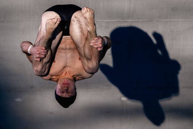 Anton Knoll of Austria competes in the Diving Men s 10m Platform Final during the European Aquatics Championships at the Olympic Aquatic Center in Paris (France), August 6, 2026. Andrea Staccioli