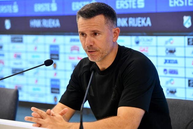 Croatia, Rijeka, 060826. Rujevica Stadium. Camilo Speranza held a press conference, PK, Pressekonferenz after the 3rd preliminary round match of the Conference League, Rijeka - Ilves. Photo: Damir Skomrlj CROPIX Copyright: xxDamirxSkomrljx speranza2-060826