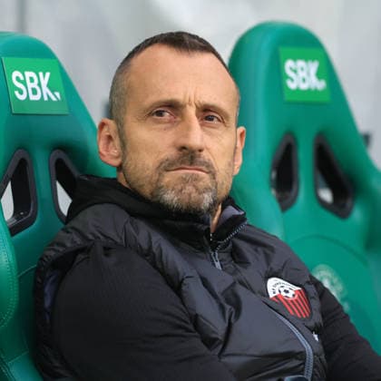 Hibernian v KF Shk‘ndija UEFA Europa Conference League Festim Ademi KF Shk‘ndija Head Coach during the UEFA Europa Conference League Third Qualifying Round First Leg match at Easter Road, Edinburgh 06 08 2026 UK Newspapers OUT Copyright: xFredxPalmerx FIL-23732-0156