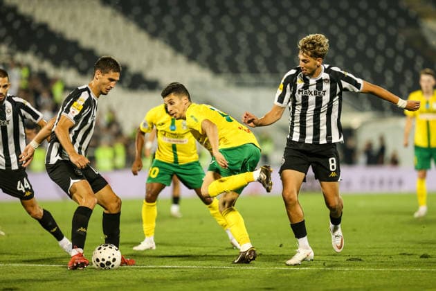 Football, ECL Qualifiers, Partizan Belgrade v FC Tobol