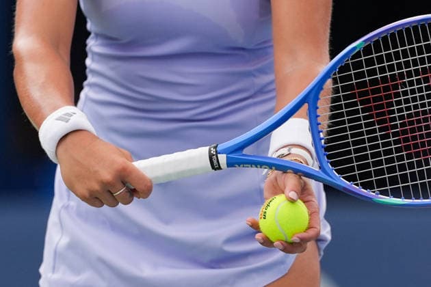 WTA, Tennis Damen Masters 1000 National Bank Open Toronto 2026 - Round of 32 - Day 6 Jessica Pegula of United States serves during the Women™s Singles round of 32 match against Kamila Rajimova of Uzbekistan on day 6 of the WTA Masters 1000 National Bank Open at Sobeys Stadium on August 6, 2026, in Toronto, Canada. (Photo by Leonardo Ramirez Eyepix Group) Copyright: xLeonardoxRamirezx xEyepixxGroupx LR_06082026_08769