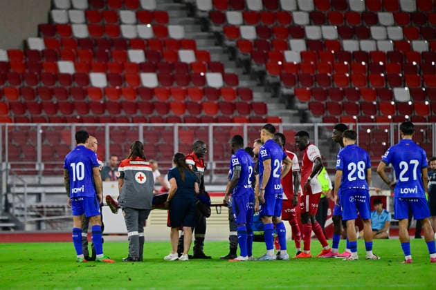 FOOTBALL : AS Monaco VS Getafe CF - 06 08 2026 Pre-season friendly between AS Monaco and Getafe CF on August 6, 2026 at the Louis II Stadium in Monaco. MonacoMonaco  Copyright: xWilliamxCannarellax