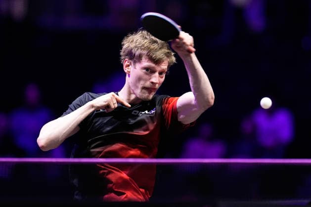 Anders Lind (DEN), AUGUST 6, 2026 - Table tennis, Tischtennis : WTT Champions Yokohama 2026 Mens singles round of 16 at Yokohama BUNTAI, Kanagawa, Japan. Noxthirdxpartyxsales  aflo_340216013 KenxAsakurax