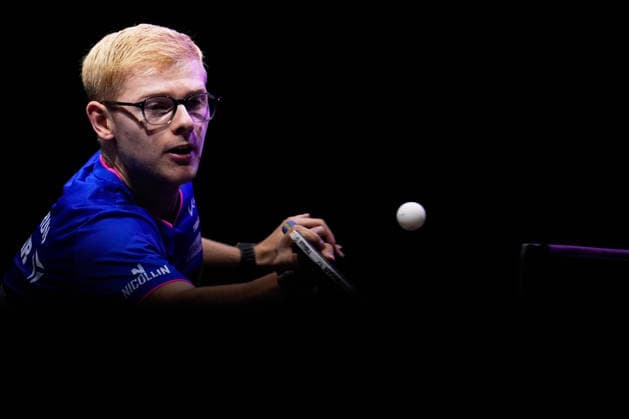 Felix Lebrun (FRA), AUGUST 6, 2026 - Table tennis, Tischtennis : WTT Champions Yokohama 2026 Mens singles round of 16 at Yokohama BUNTAI, Kanagawa, Japan. Noxthirdxpartyxsales  aflo_340216021 KenxAsakurax