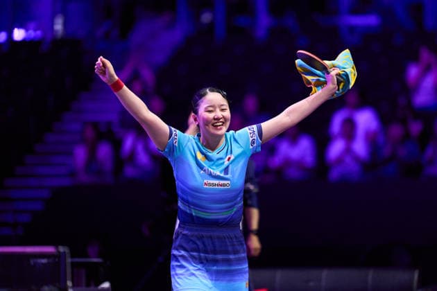 Miwa Harimoto (JPN), AUGUST 6, 2026 - Table tennis, Tischtennis : WTT Champions Yokohama 2026 Womens singles round of 16 at Yokohama BUNTAI, Kanagawa, Japan. Noxthirdxpartyxsales  aflo_340216002 KenxAsakurax