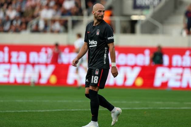 06.August.2026 - SOCCER - 2026 27 UEFA EUROPA LEAGUE, Third Qualifying Round, 1st Leg FC Hradec Kralove vs Besiktas JK Vaclav Cerny (Besiktas) is in action Hradec Kralove Hradec Kralove, Czech Republic Malsovicka Arena Malsovicka Arena Czech Republic Copyright: xYigitxOermex xPsxImagesxYigitxOermex xPsxImagesx