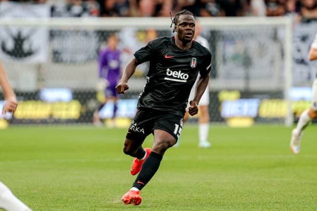 06.August.2026 - SOCCER - 2026 27 UEFA EUROPA LEAGUE, Third Qualifying Round, 1st Leg FC Hradec Kralove vs Besiktas JK Junior Olaitan (Besiktas) is in action Hradec Kralove Hradec Kralove, Czech Republic Malsovicka Arena Malsovicka Arena Czech Republic Copyright: xYigitxOermex xPsxImagesxYigitxOermex xPsxImagesx