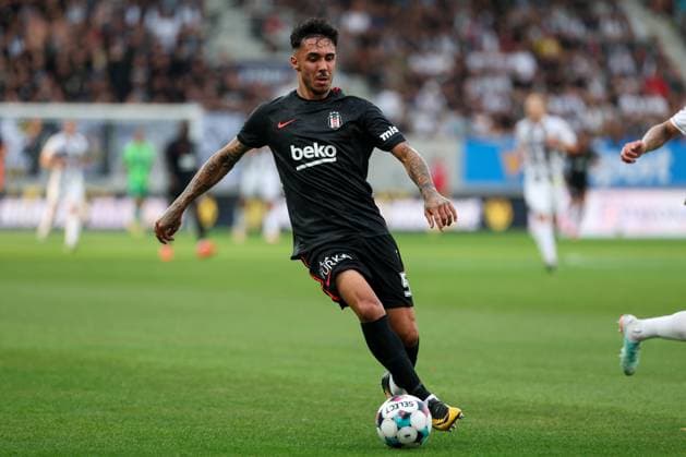 06.August.2026 - SOCCER - 2026 27 UEFA EUROPA LEAGUE, Third Qualifying Round, 1st Leg FC Hradec Kralove vs Besiktas JK Emirhan Topcu (Besiktas) is in action Hradec Kralove Hradec Kralove, Czech Republic Malsovicka Arena Malsovicka Arena Czech Republic Copyright: xYigitxOermex xPsxImagesxYigitxOermex xPsxImagesx
