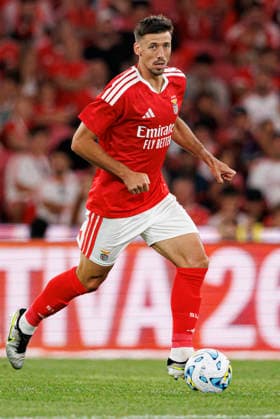 August 6, 2026, Lisbon, Portugal: Clement Lenglet (SL Benfica) seen in action during the UEFA Europa League third round qualifying game between teams of SL Benfica and Heart of Midlothian FC at Estadio Da Luz. Final score; SL Benfica 6:1 Heart of Midlothian FC Lisbon Portugal - ZUMAs197 20260806_aaa_s197_225 Copyright: xMaciejxRogowskix