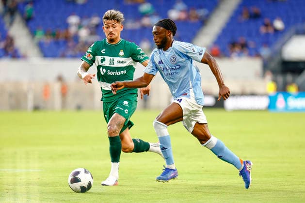Football, USA, Leagues Cup, New York City FC v Santos Laguna